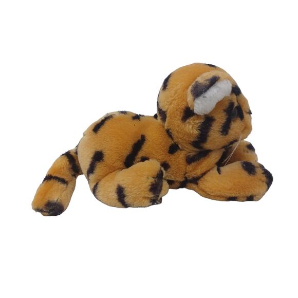Dakin Vintage Baby Tiger‎ Zoo Big Cat 1985 Stuffed Animal Plush Toy 7" - Picture 5 of 7